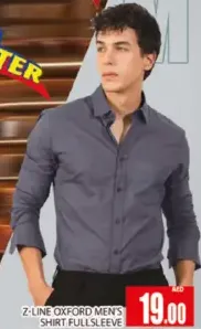 Z-Line Oxford Men's Shirt Full Sleeve