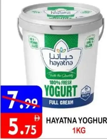 Hayatna Yoghurt Full Fat