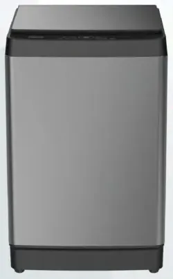 Hisense غسالة تحميل علوي Aqua Save، سريع 15 Quick، نقع، فلتر سحري Magic Filter، قفل أطفال، تصنيف ESMA 5 Star - WT3K9022UT رمادي تيتانيوم Titanium Gray