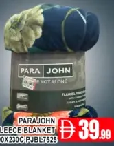 Parajohn بطانية فليس Cpjbl7525