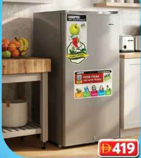 Geepas Single Door Refrigerator