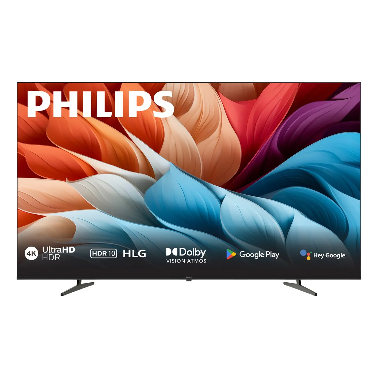 Philips تلفاز LED ذكي 86-inch بدقة 4K Ultra HD، 86PUT7630، أسود