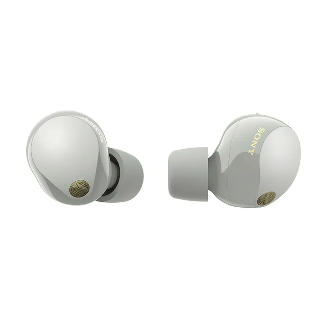 Sony WF-1000XM5 In-Ear True Wireless Earbud, Noise Cancelling, Silver