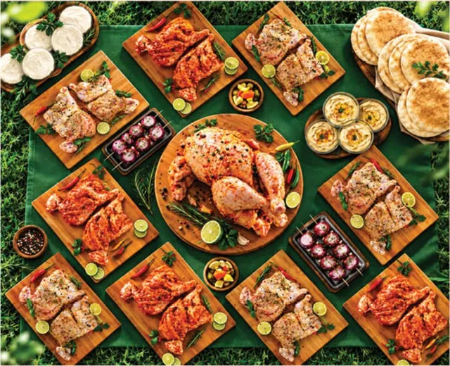 Sharjah Coop Marinated Whole Chicken Bag Assorted