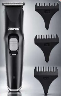 Geepas Rechargeable Trimmer GTR8126, 30 W