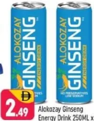Alokozay Ginseng Energy Drink