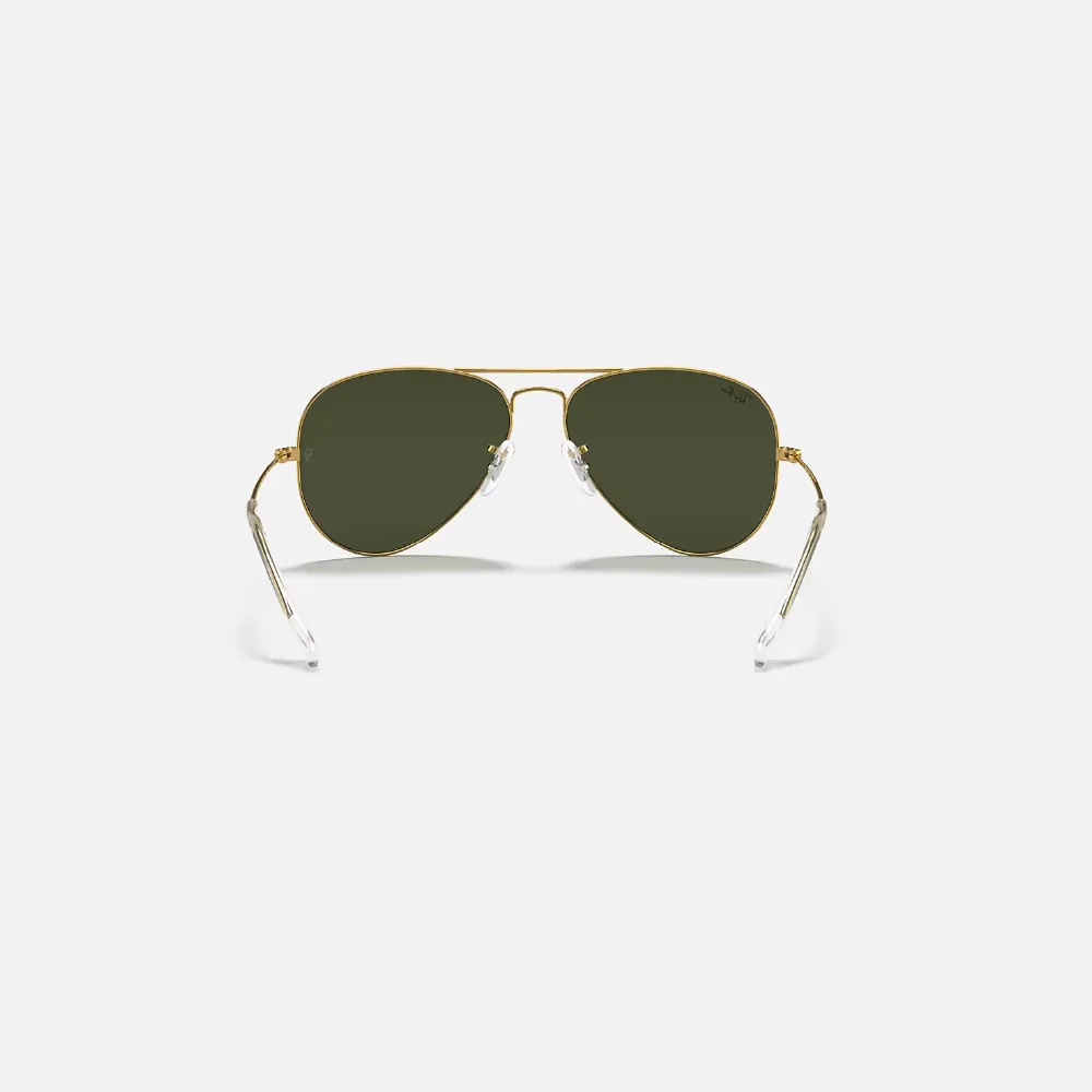 Rayban نظارات شمسية أفياتور للجنسين 58 mm، ذهبي، RB3025-001/58-58