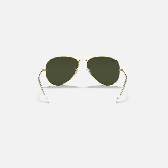 Rayban 58 mm Unisex Aviator Sunglasses, Gold, RB3025-001/58-58