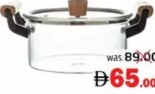 Velvet Glass Pot With Lid