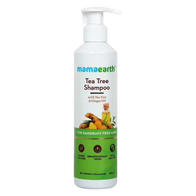Mamaearth Tea Tree & Ginger Shampoo
