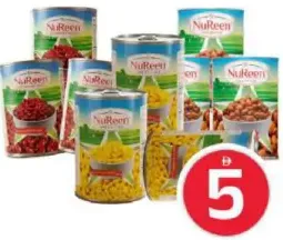 Nureen Fava Beans/Chick Peas/Green peas/Baked Beans In Tomato Sauce Assorted