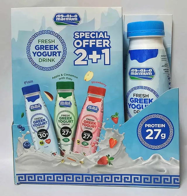 Marmum Greek Yogurt Drink Asrtd 2+1