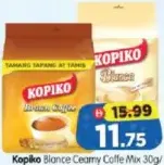 Kopiko Blanca Creamy Coffee Mix / Brown Coffee