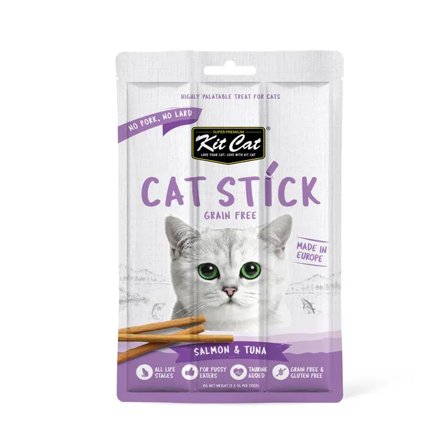 kit cat Grain Free Cat Stick Salmon & Tuna