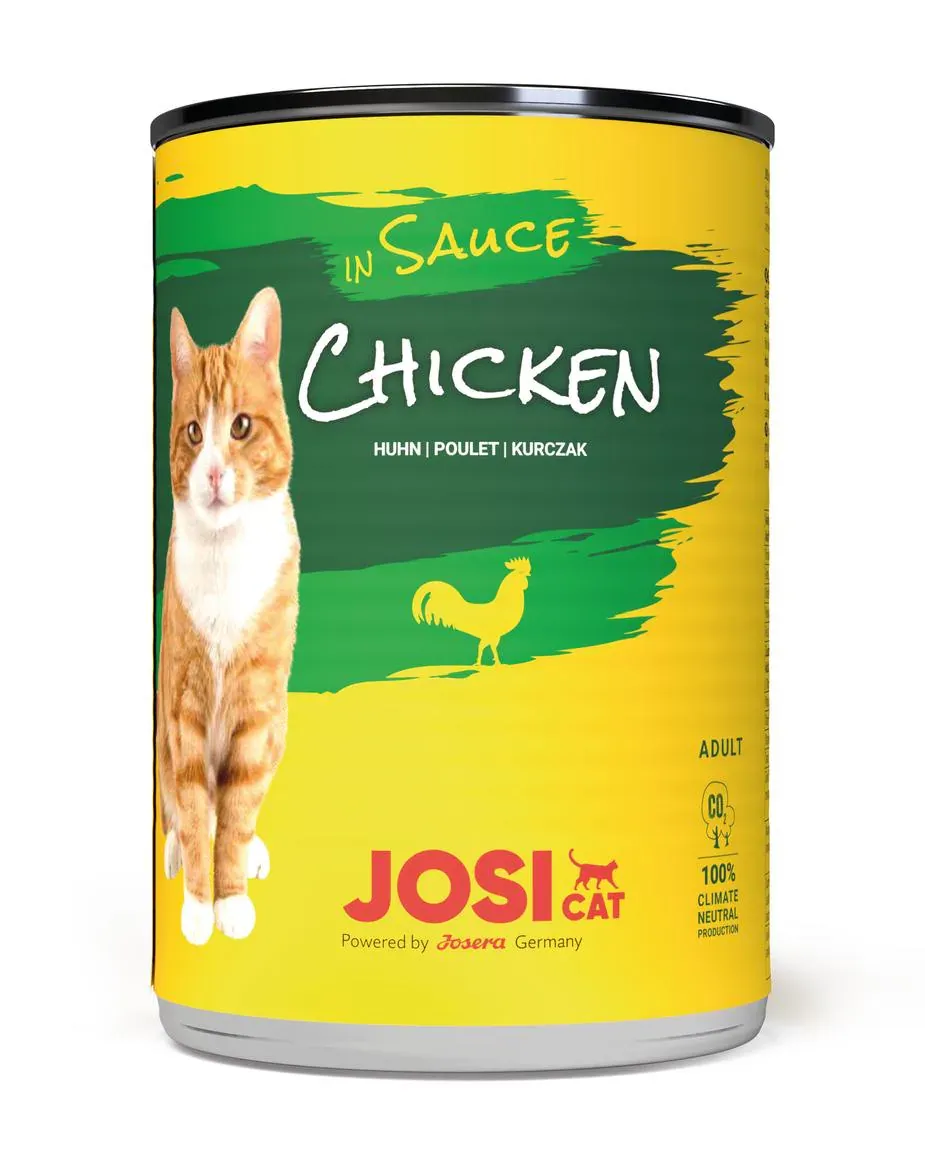 josera طعام رطب للقطط بالدجاج في الصلصة Josi Cat
