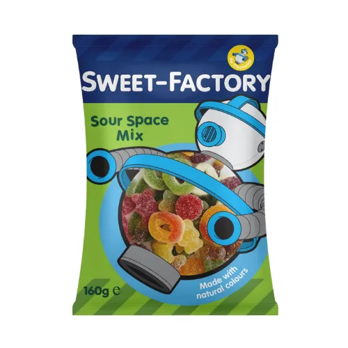 Sweet Factory Sour Space Mix Jelly