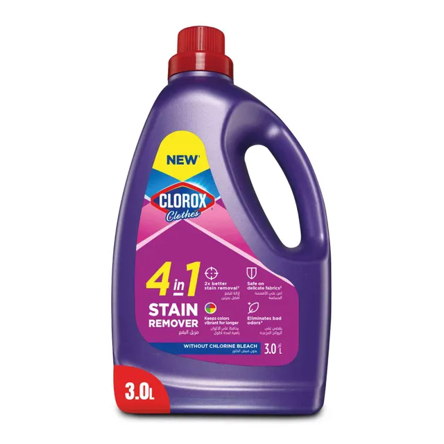Clorox for Clothes 4in1 Stain Remover, for Colored Clothes