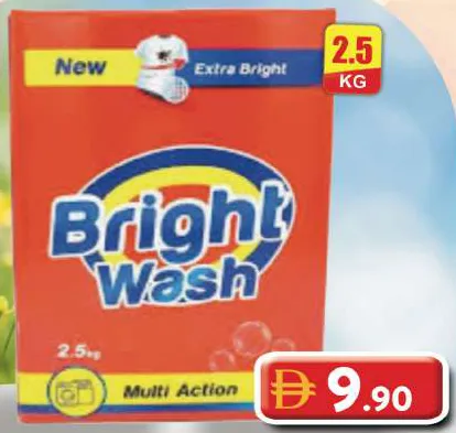 Bright Wash Detergent Powder