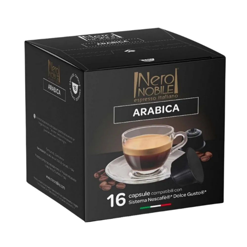 Nero Nobile Dolce Gusto أرابيكا 16Caps