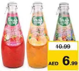 Fresh Up Basil Seed Drink Assorted