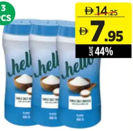 Hello Iodized Salt
