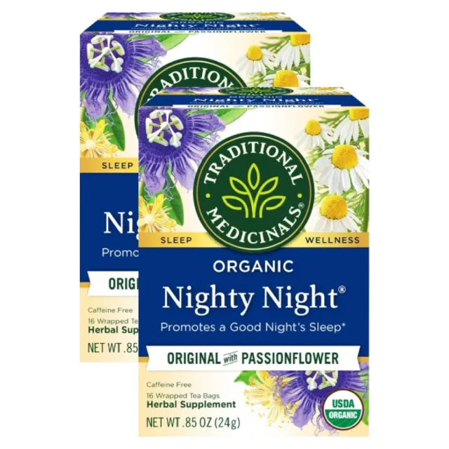 Traditional Meds Herbal Tea Nighty Night
