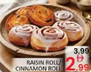 Raisin Roll/ Cinnamon Roll
