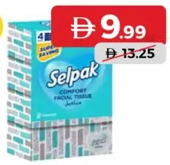 Selpak مناديل وجه