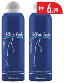 Blue Lady مزيل عرق