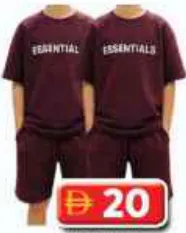 Boys Cord Set (T Shirt & Short)