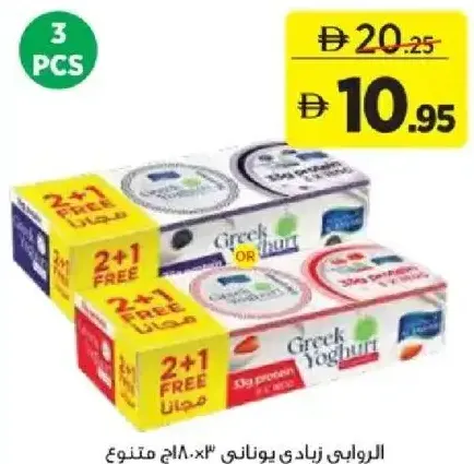 الروابي زبادي يوناني مشكل