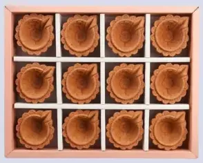 Clay Diya assorted