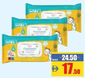 White Baby Chamomile Wet Wipes