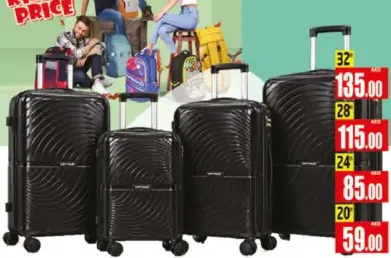 Viptour 4 Wheel PP Trolly VT-PP43B