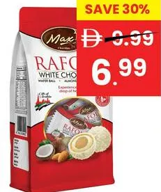 Max Chicte CoconutAlmond WfrBall Bag