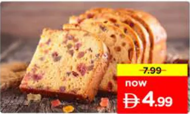 BB Fruit Cake Slice