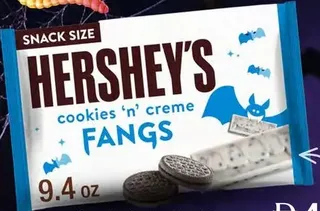 Hershey's أنياب بنكهة الكوكيز والكريمة