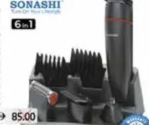 Sonashi ماكينة قص الشعر سوناشي 6 في 1