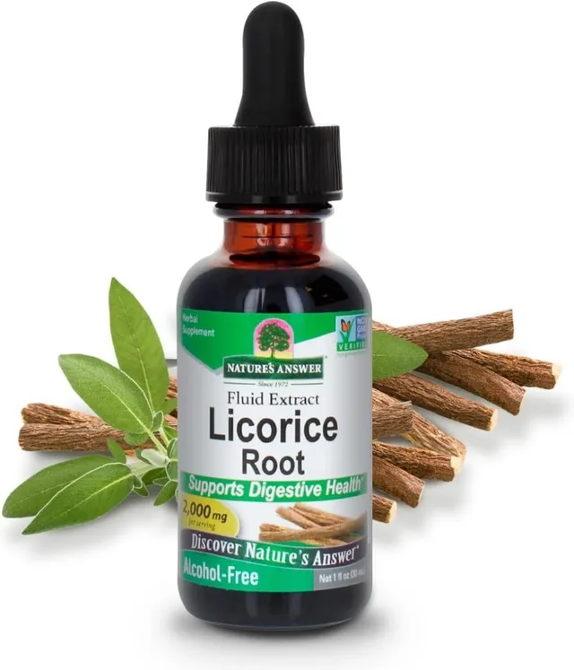 Nature's Answer Licorice Root 2000MG Fluid Extract