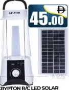 Krypton فانوس شمسي LED مع ريموت R/C