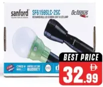 Sanford Rech.Led Search Light 2Sc SF6253SEC