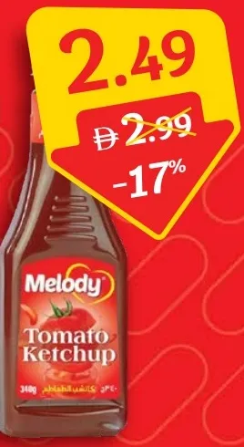 Melody Tomato Ketchup