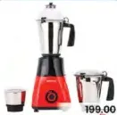 Krypton Mixer Grinder With Ss Jars KNB6423, 550W