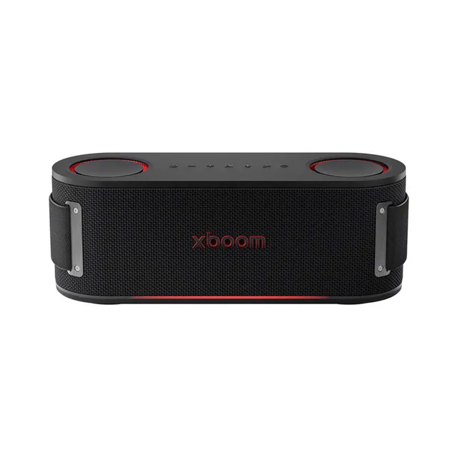 LG Xboom Bounce Bluetooth Speaker, Dual Passive Radiators, Black