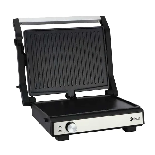 Ikon Health Electric Griller, 2000W, Matte Black, IK-DG1001