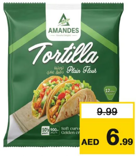 Amandes Plain Flour Tortilla