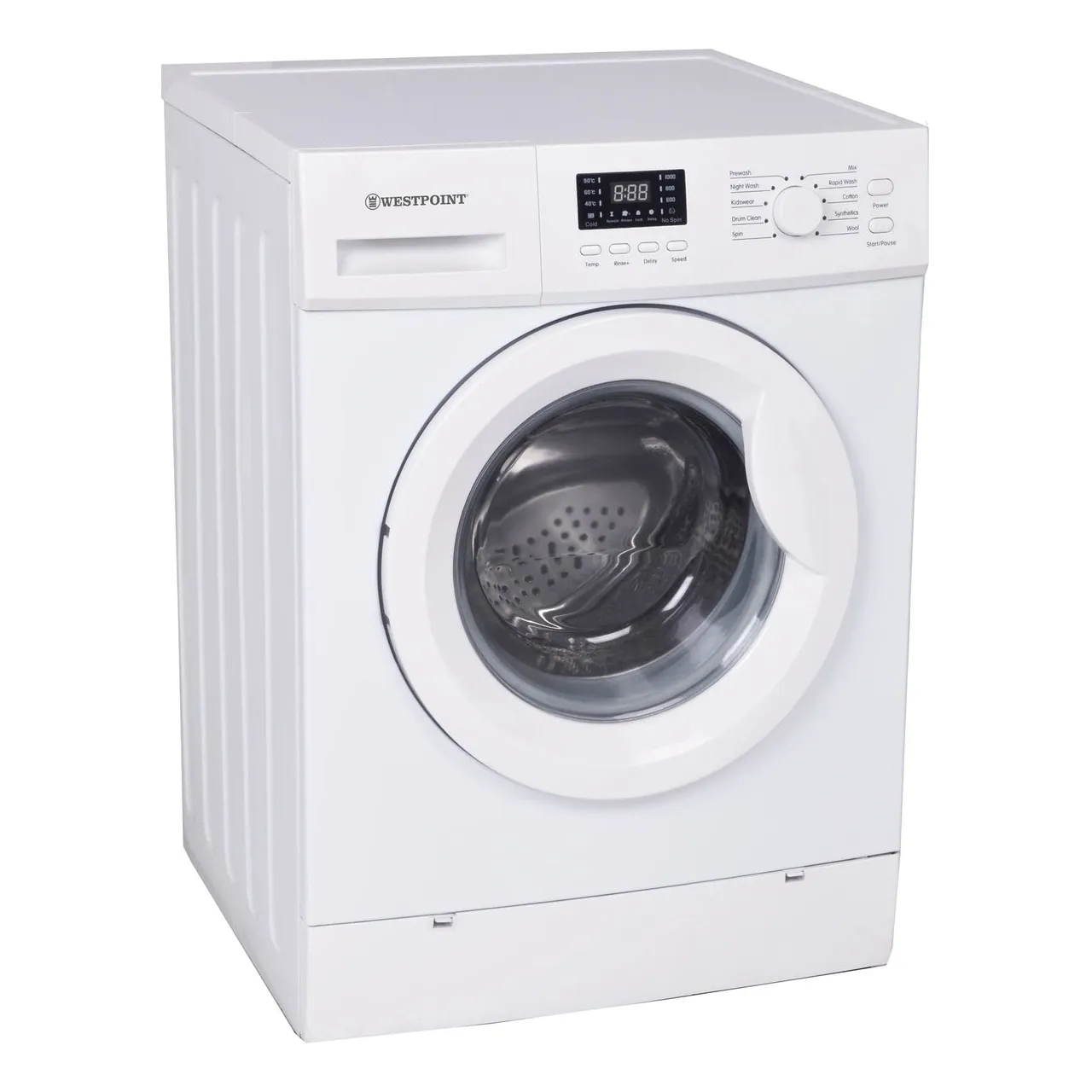 Westpoint غسالة تحميل أمامي WMX61019E أبيض