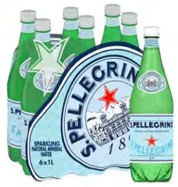 S.Pellegrino مياه معدنية طبيعية فوارة