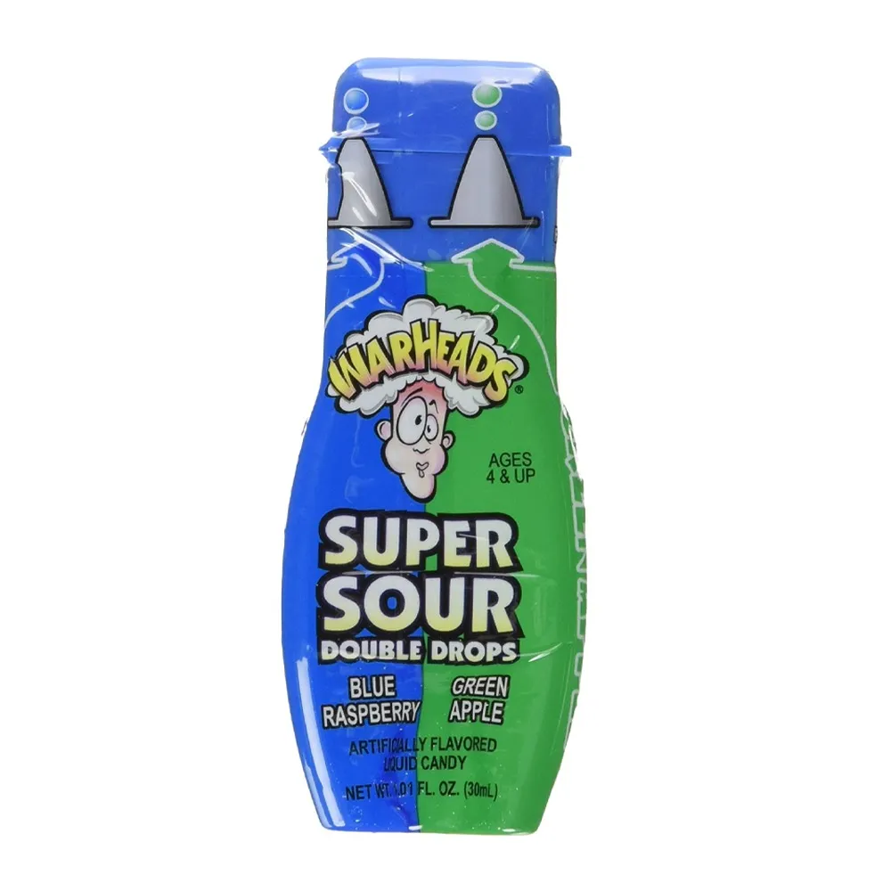 Warheads حلوى سائلة دبل دروبس حامضة جداً