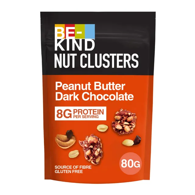 Be Kind Protein, Gluten Free Peanut Butter Dark Chocolate Nut Clusters